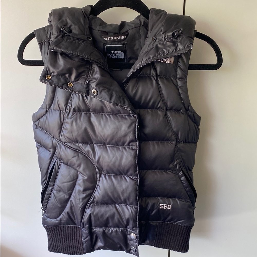 The North Face Black Puffer Vest